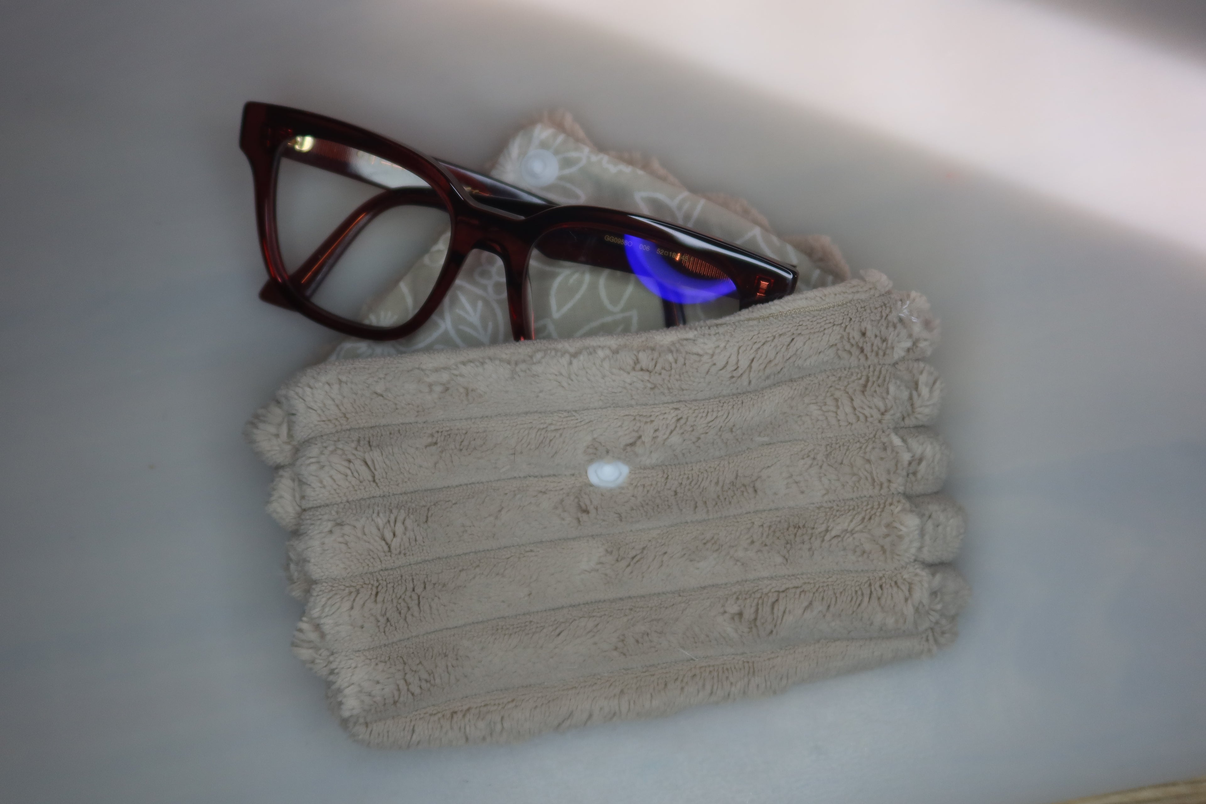 Pochette à lunettes